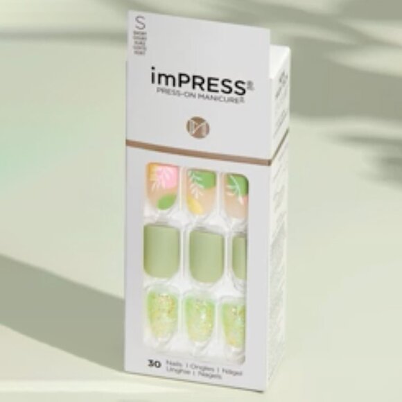 KISS ImPRESS Press-On Manicure First Bloom / Short - Picture 4 of 5